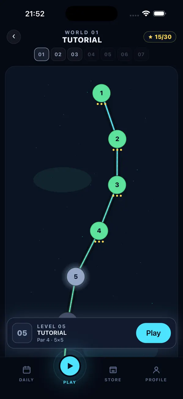 Shiftline: Route Puzzle