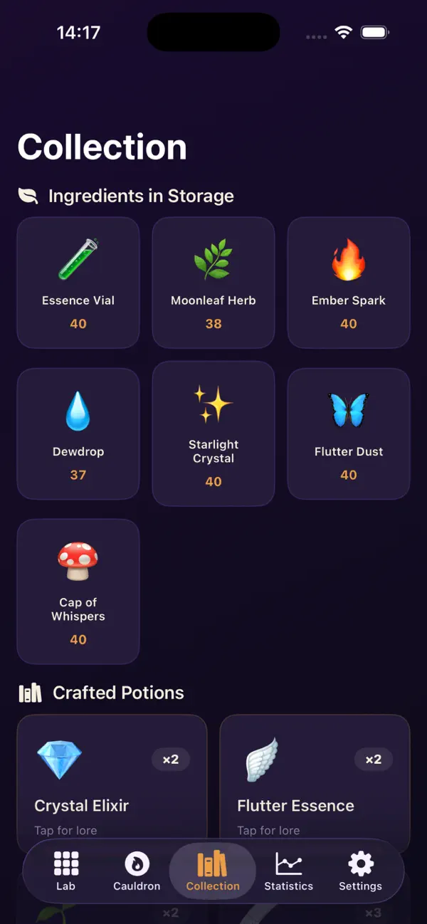 Alchemy Potion Match Lab