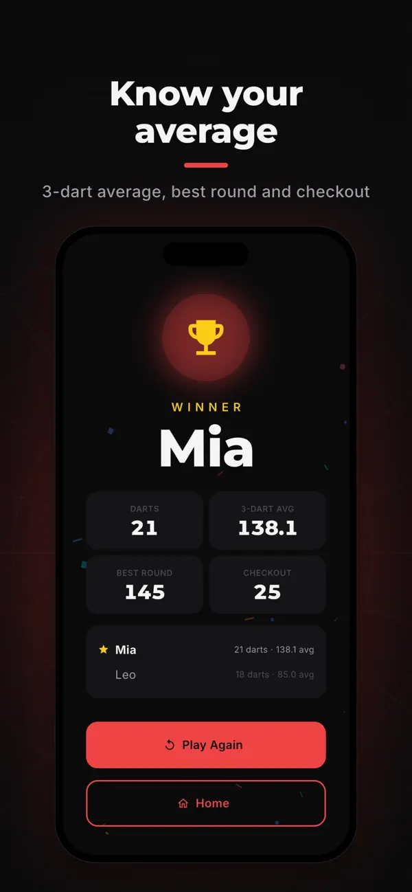 Bullzy: Darts Scorer & Stats