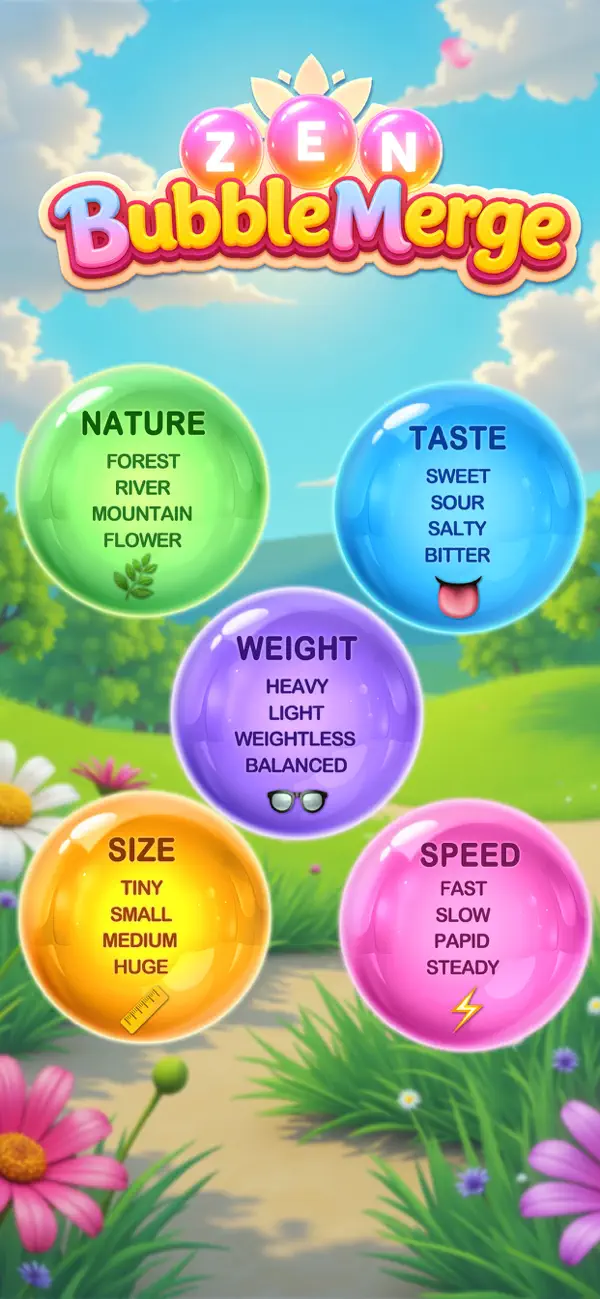 Zen Bubble Merge
