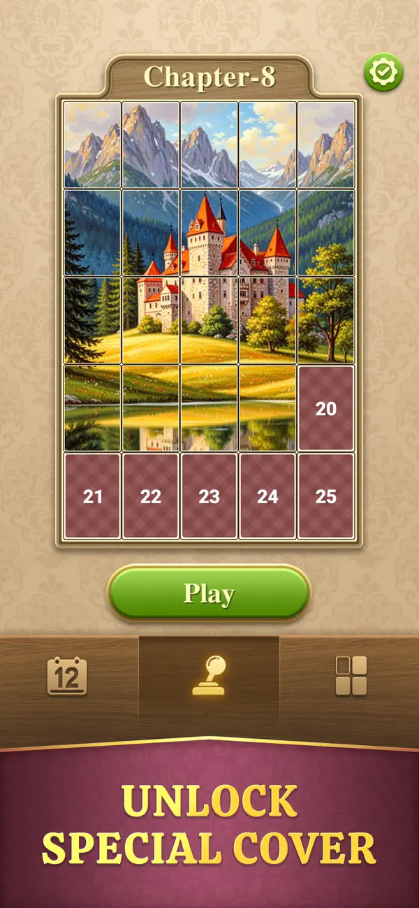 Jigsaw Solitaire: Tiles Puzzle