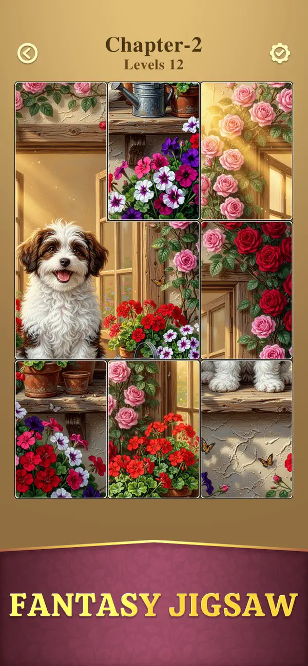 Jigsaw Solitaire: Tiles Puzzle