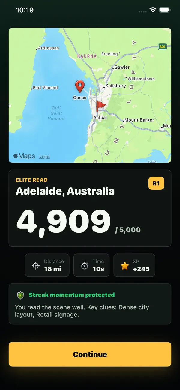 Wandr: World Guessing Game