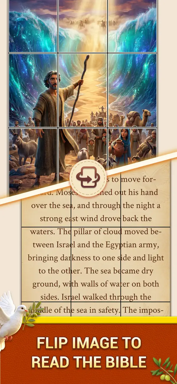 Jigsaw Solitaire:Bible Story