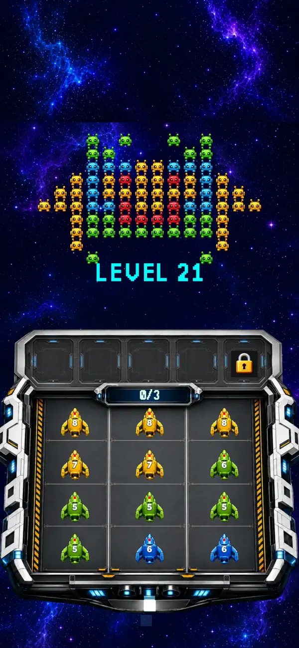 Color Invaders: Space Shooter