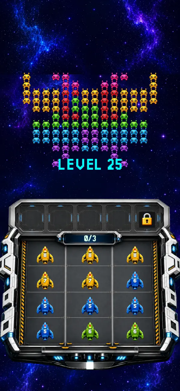 Color Invaders: Space Shooter