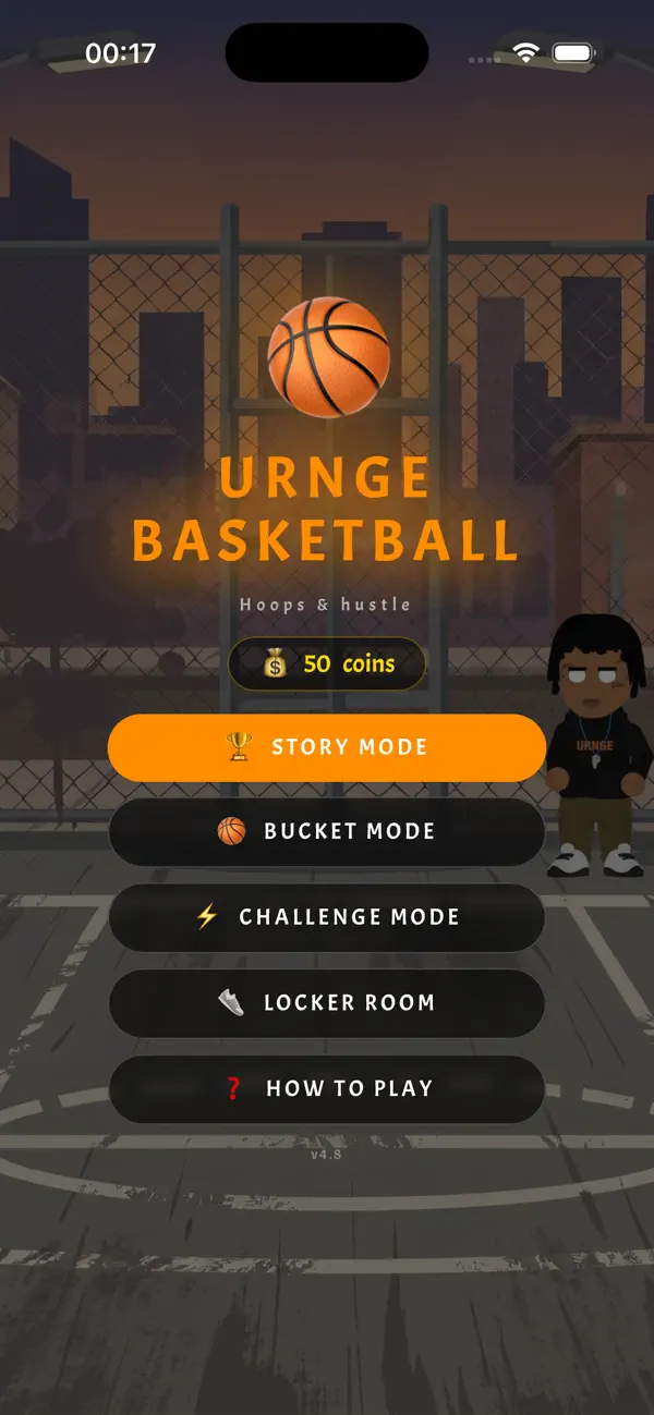 Urnge Basketball