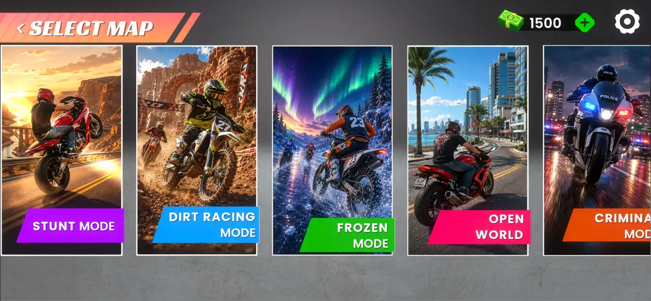 Extreme Moto Bike Stunt 3D