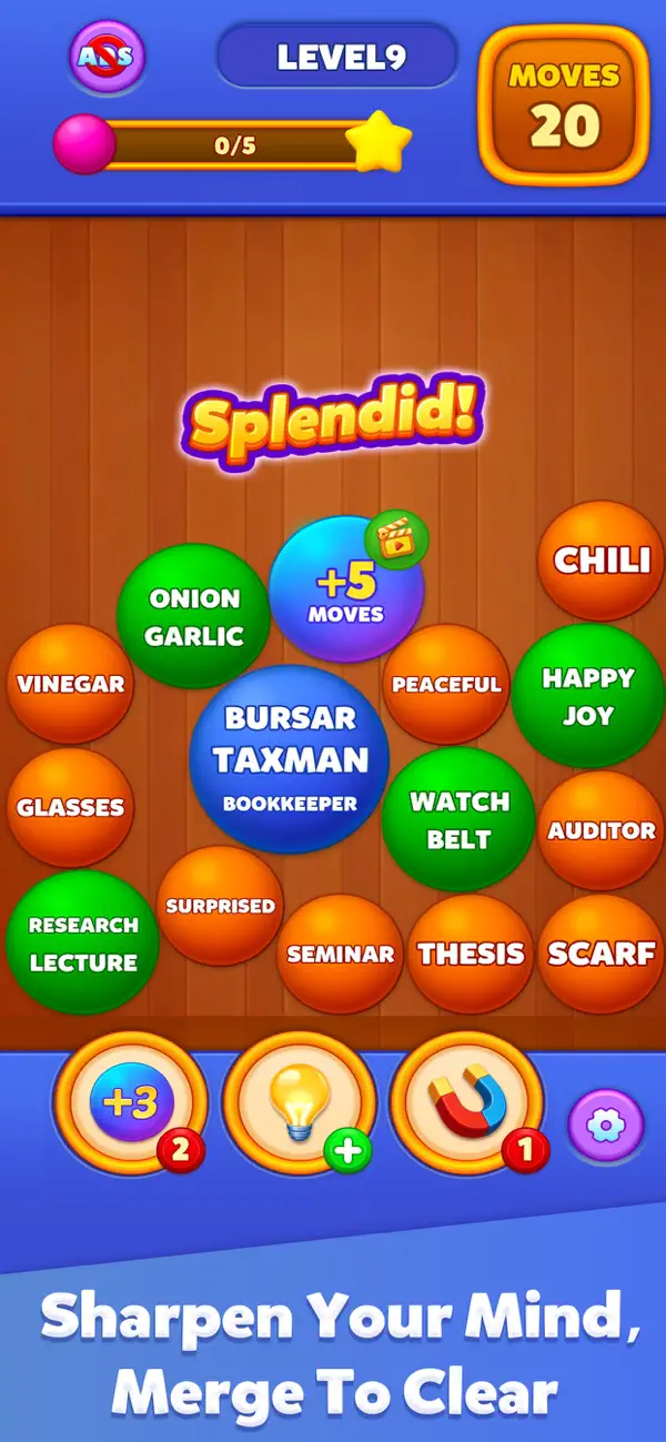 Word Sort - Bubble Crush