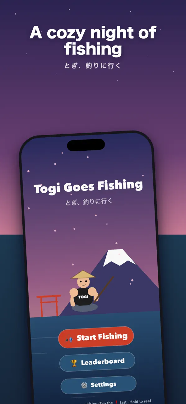 Togi Goes Fishing
