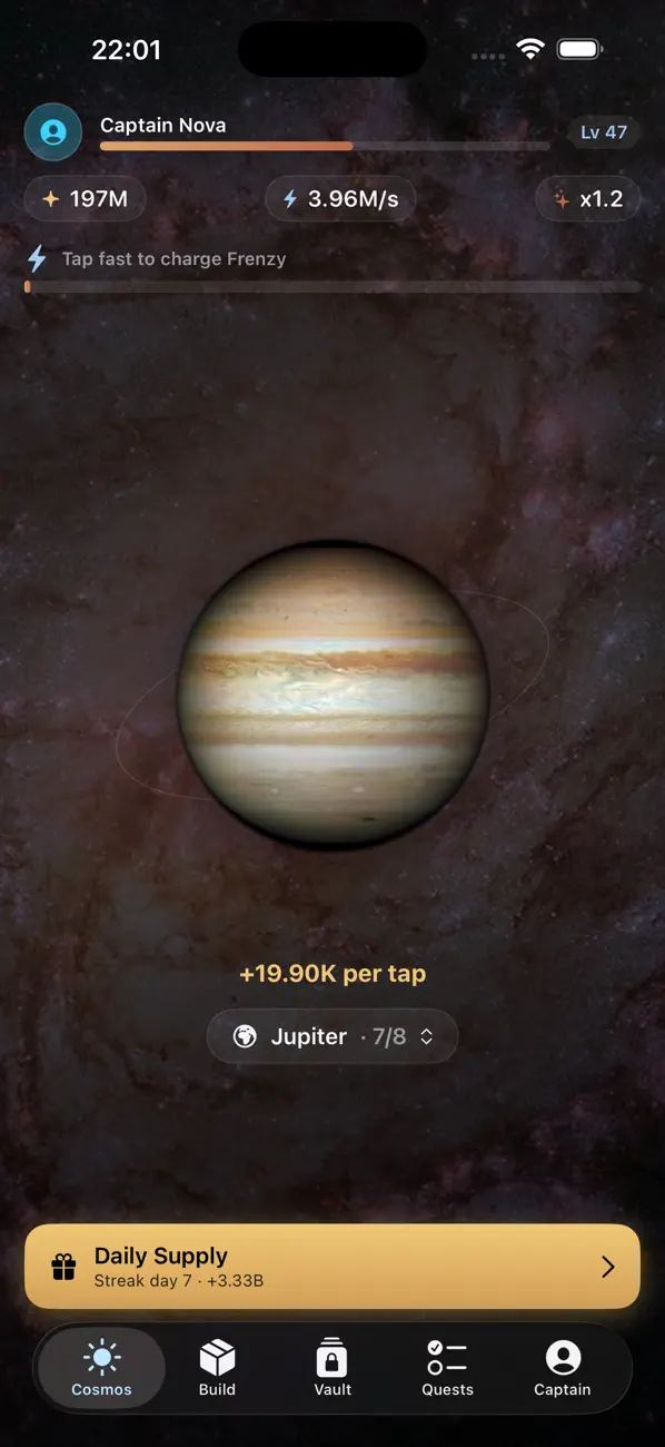 Astro Tap: Idle Galaxy