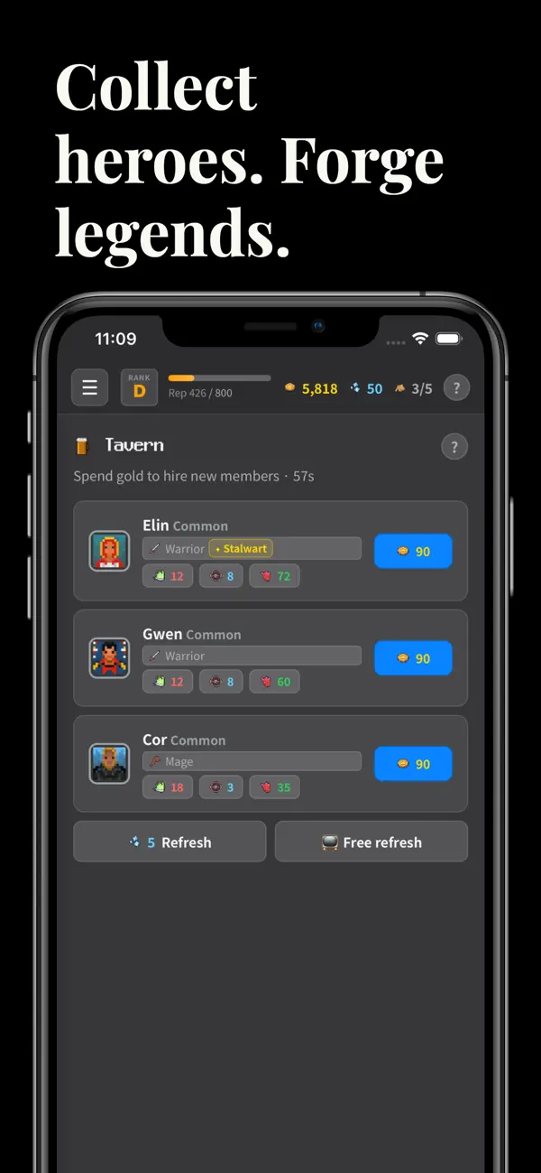 Idle Guild: Dungeon TEXT RPG