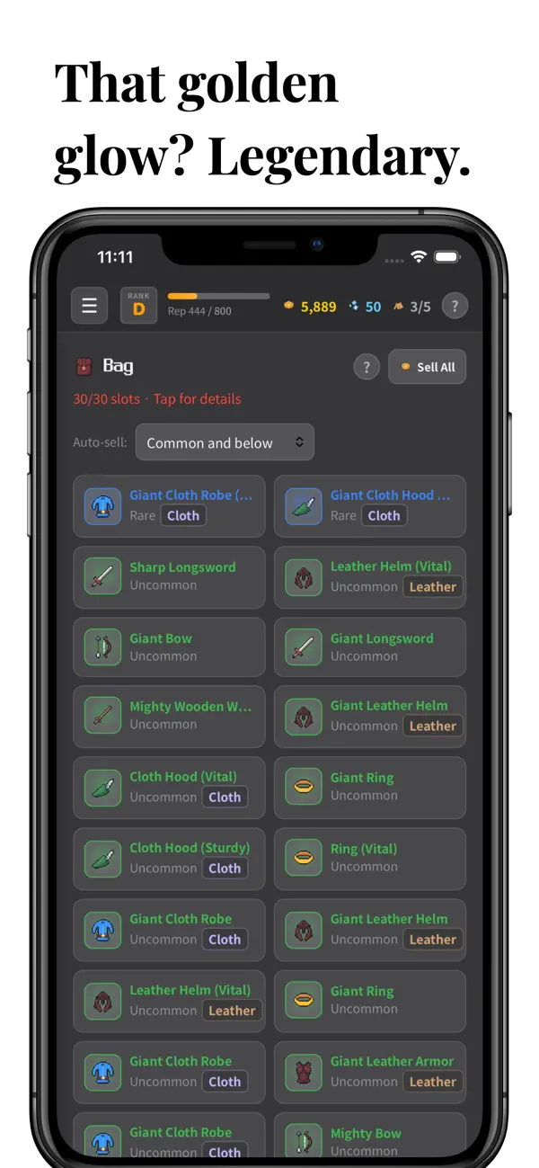 Idle Guild: Dungeon TEXT RPG