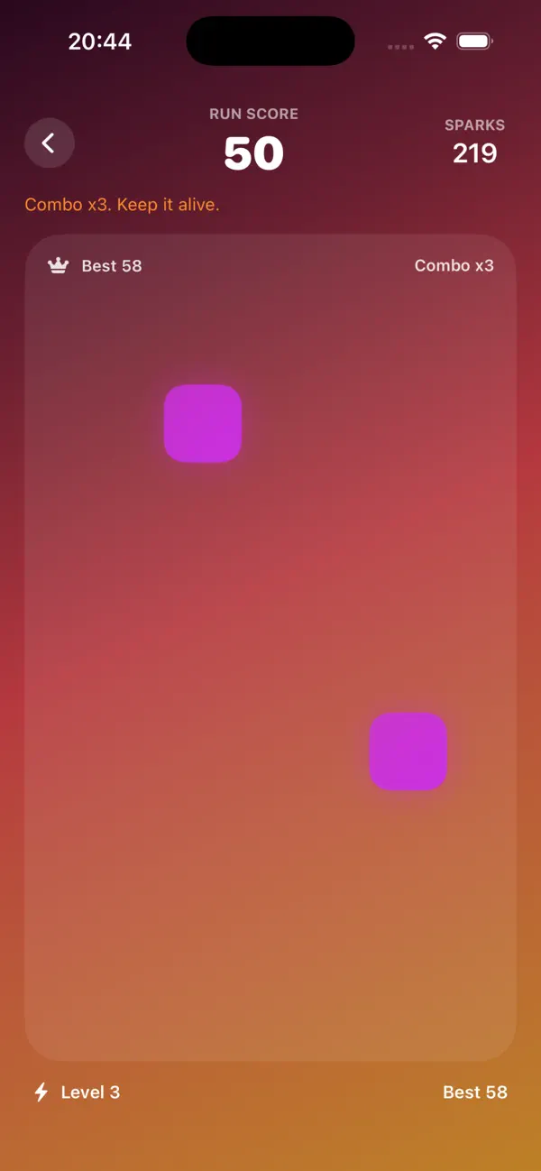 Glow Grid Rush