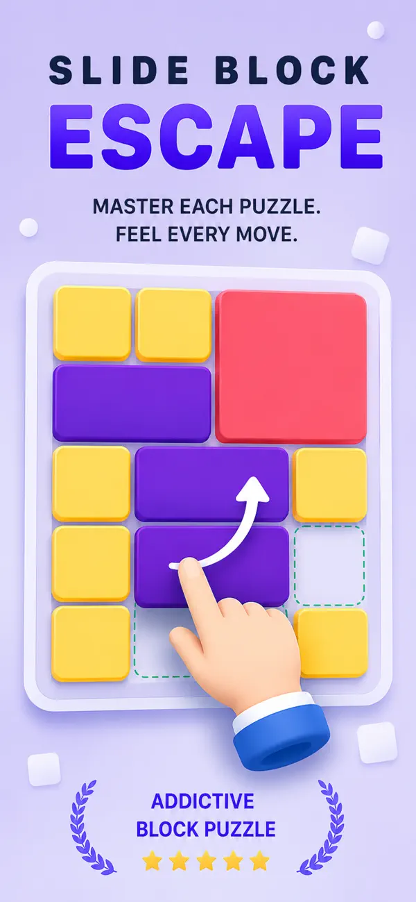Slide Block Escape Puzzle