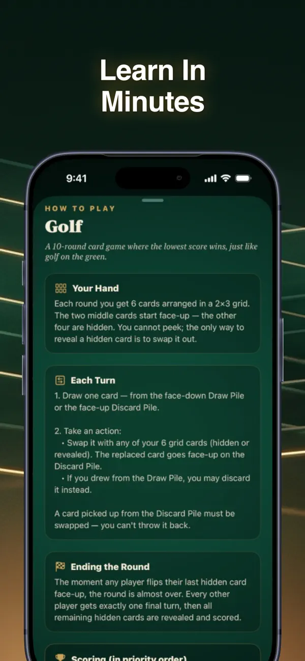 Golf: CardGame