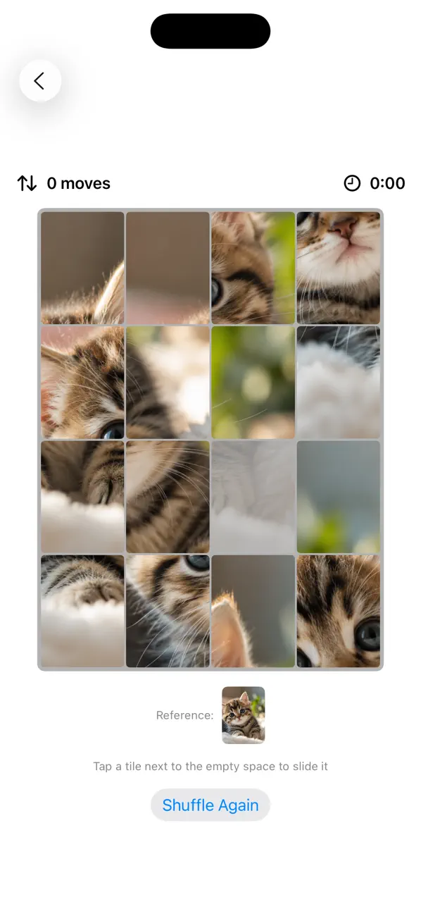 Puzzle: Brain memory training