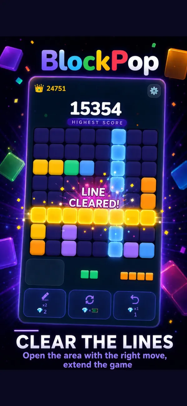BlockPop - Block Puzzle Game