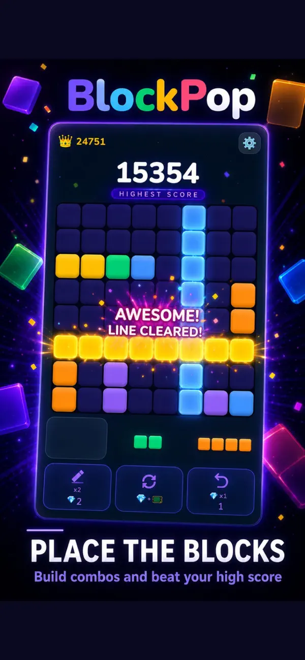 BlockPop - Block Puzzle Game