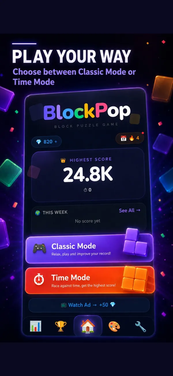 BlockPop - Block Puzzle Game