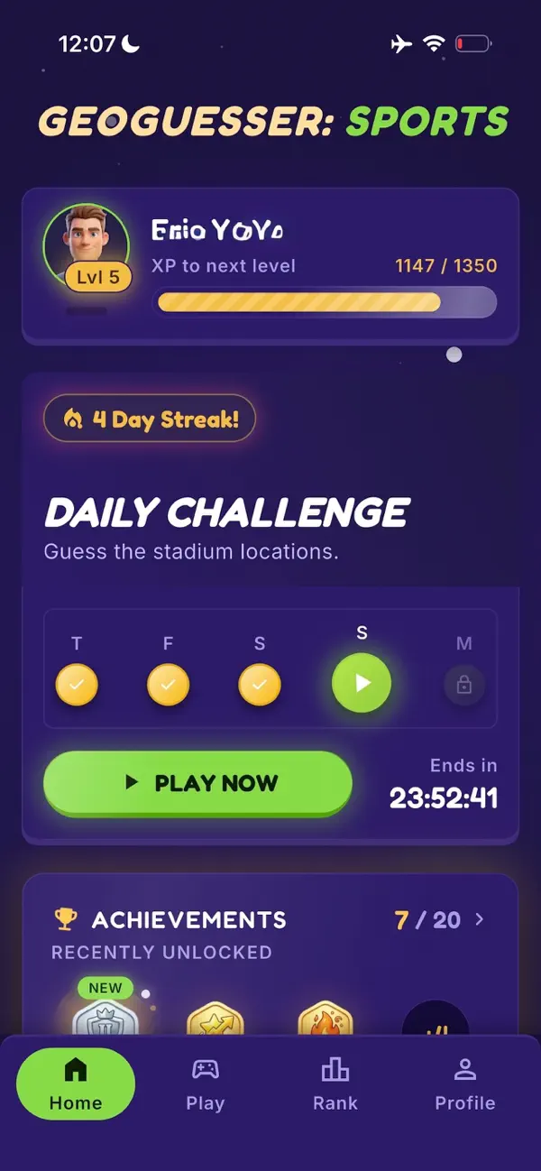 GeoGuesser: Sports Trivia