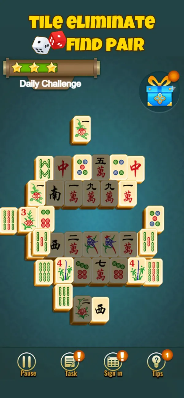 Tile Eliminate : Find Pair