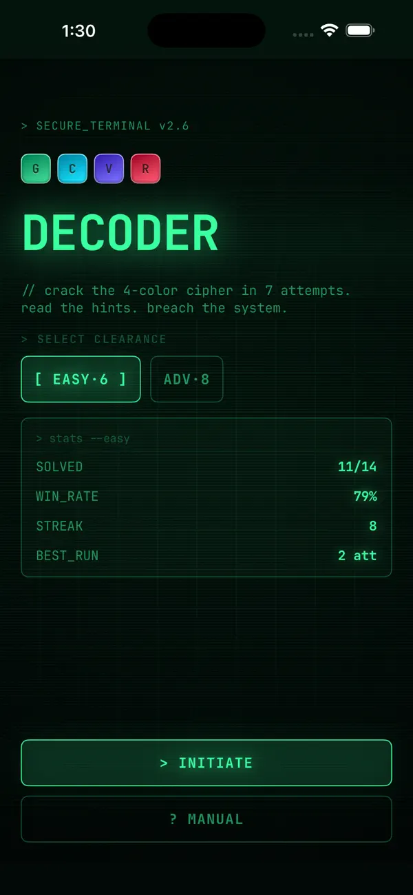 Decoder Terminal