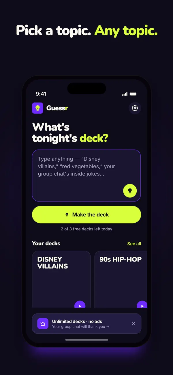 Guessr: Party Word Game