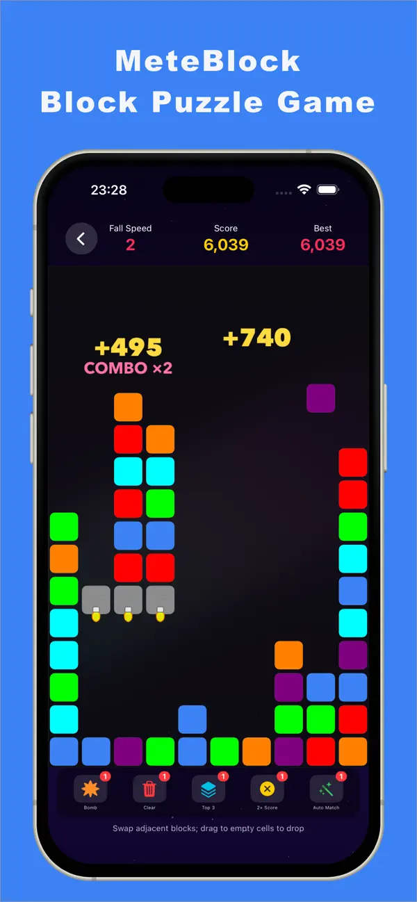 MeteBlock - Color Block Puzzle