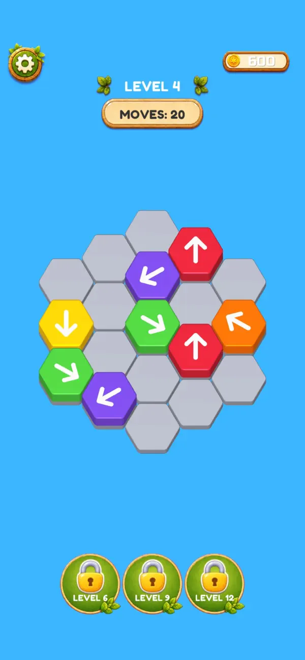 HexArrow Puzzle