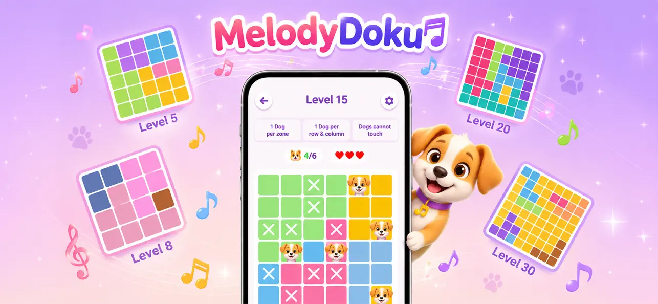 MelodyDoku: Brain Puzzle Games