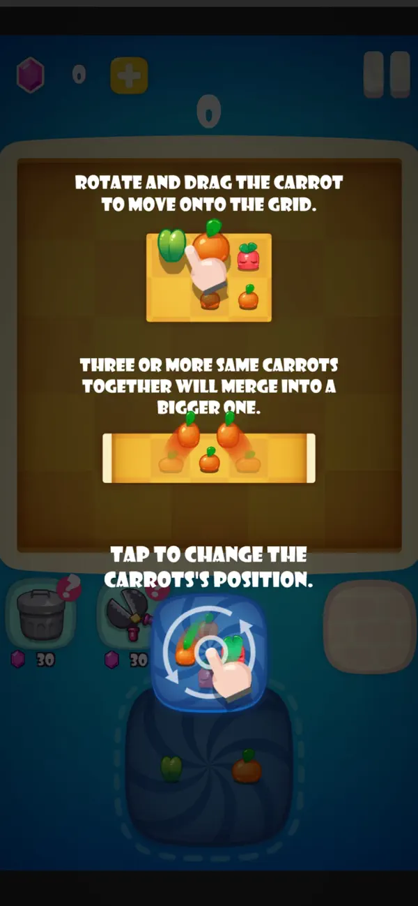 Merge Radish: Cute Evolution