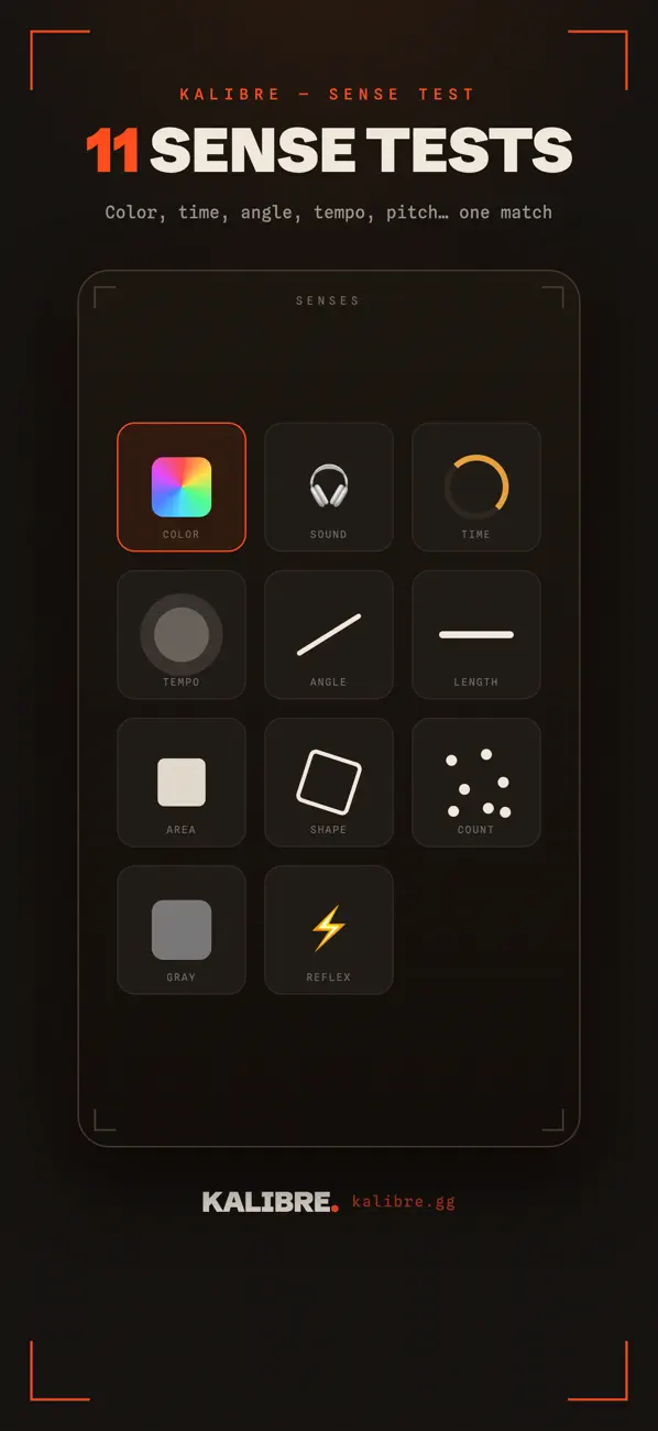 KALIBRE: Test Your Senses