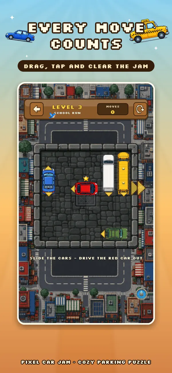 Pixel Car Jam