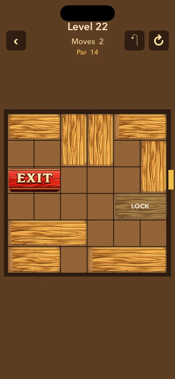 Wooden Slide Puzzle
