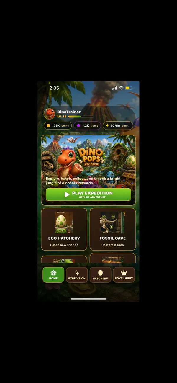 Dino Pops Adventure