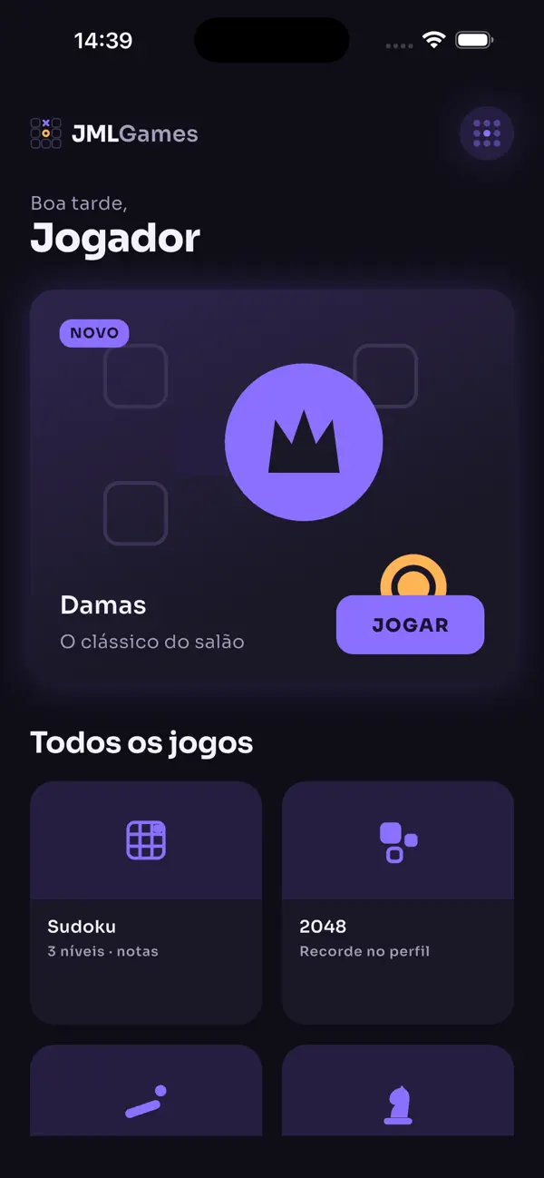 JMLGames: a casa dos clássicos
