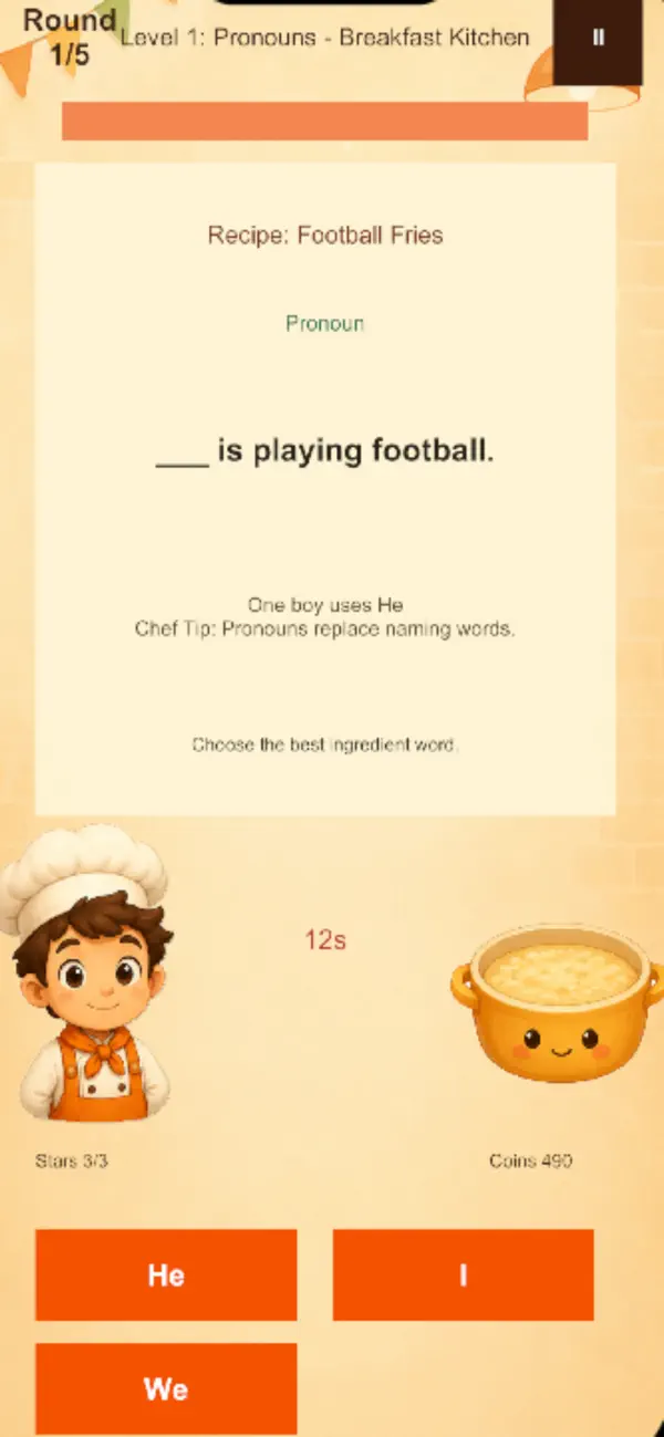 Sentence Chef