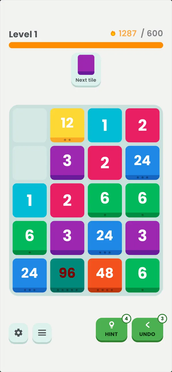 Threesy! Number Puzzle