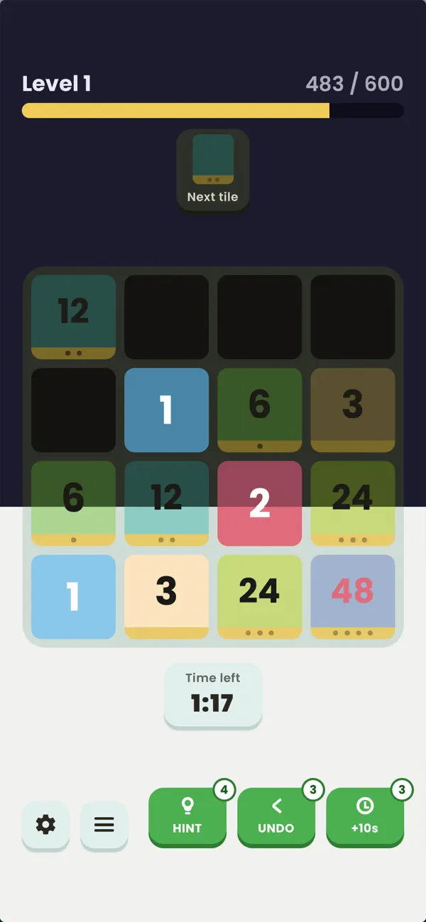 Threesy! Number Puzzle