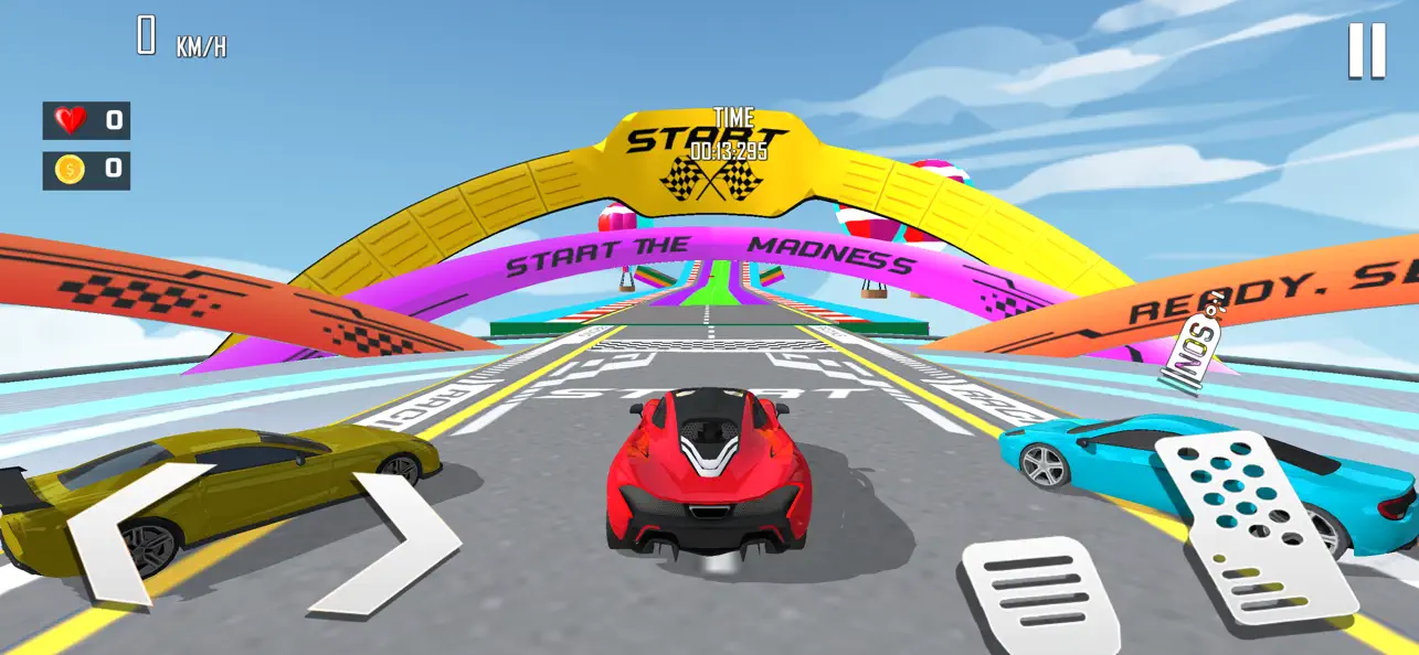GT Mega Ramp Car Stunt Game
