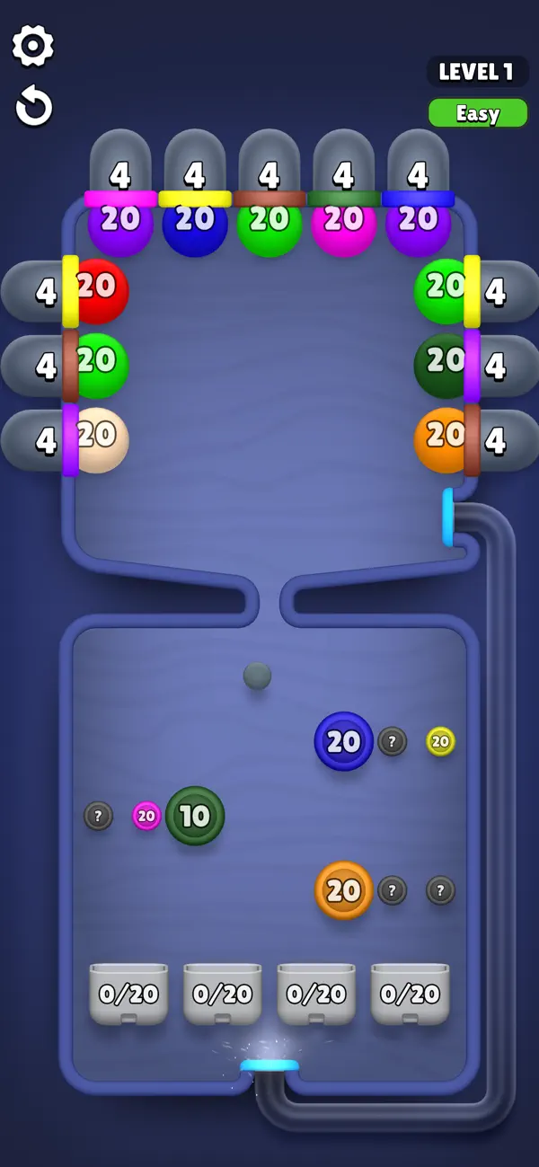 Bouncy Ball Sort