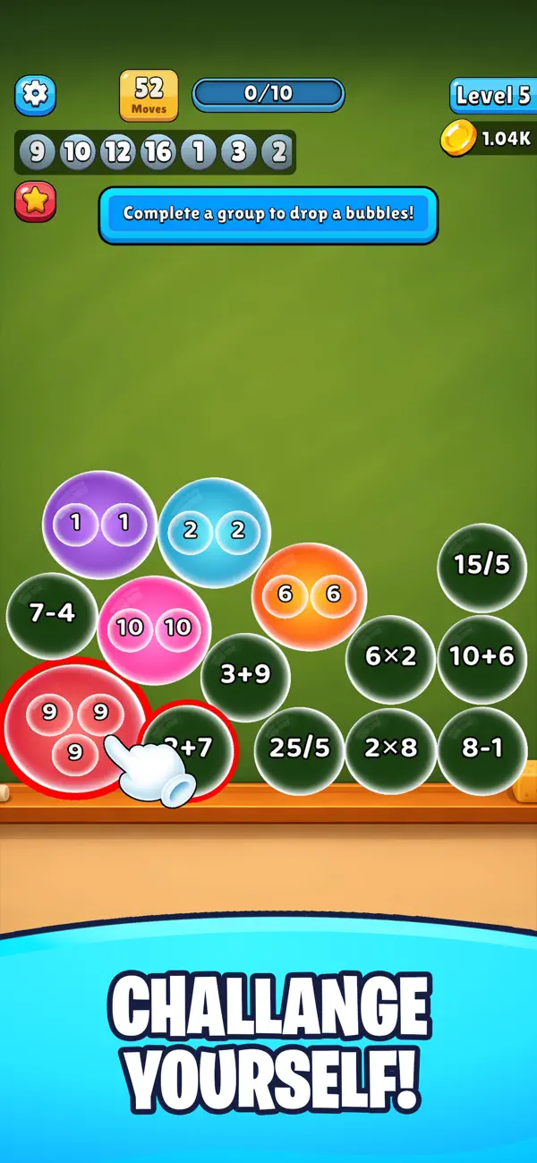 Math Bubble Jam