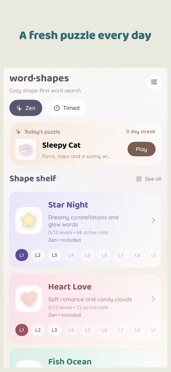 Word Cove: Word Search
