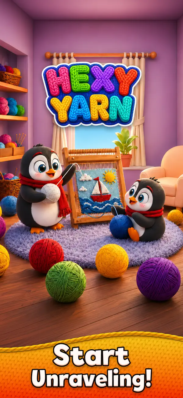 Hexy Yarn: Knit Puzzle