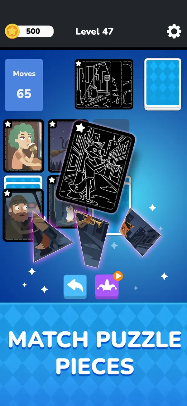 Solitaire - Puzzle Images