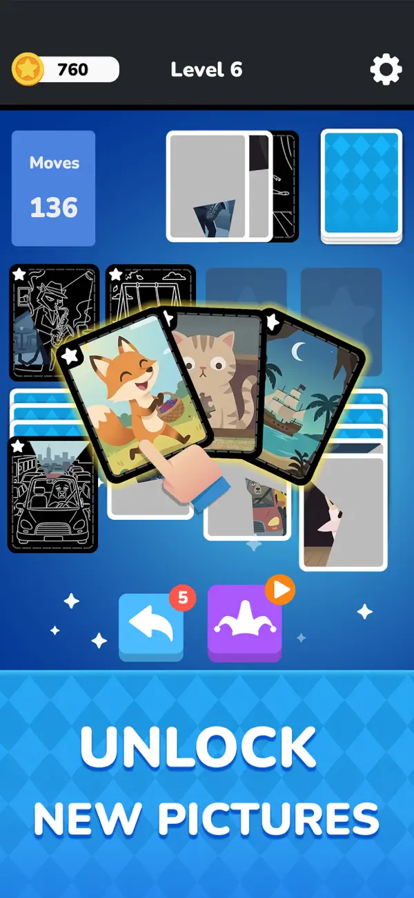 Solitaire - Puzzle Images