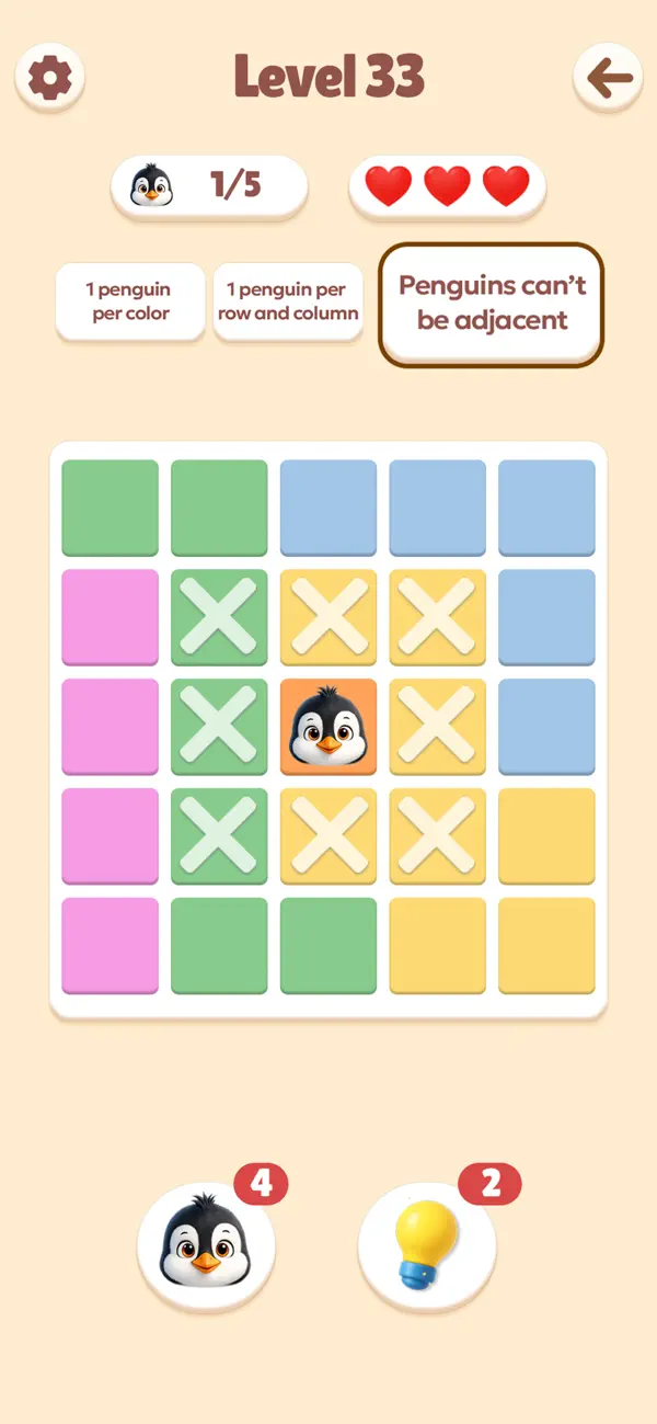Pengdoku - Logic Puzzle Games