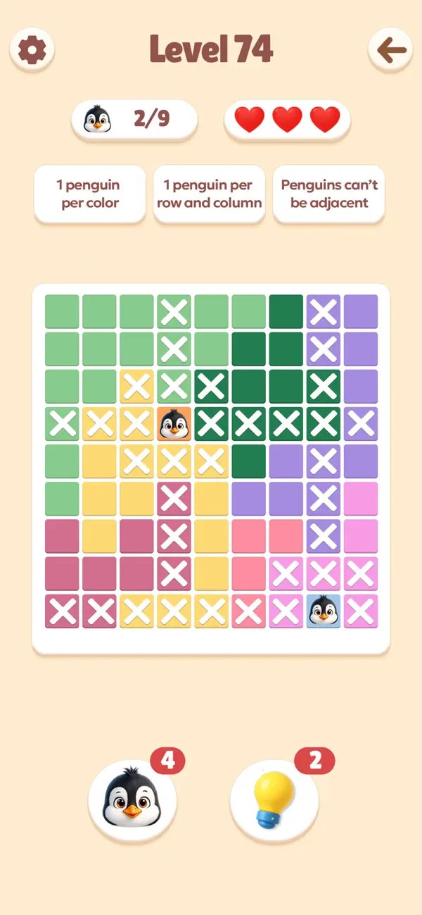 Pengdoku - Logic Puzzle Games