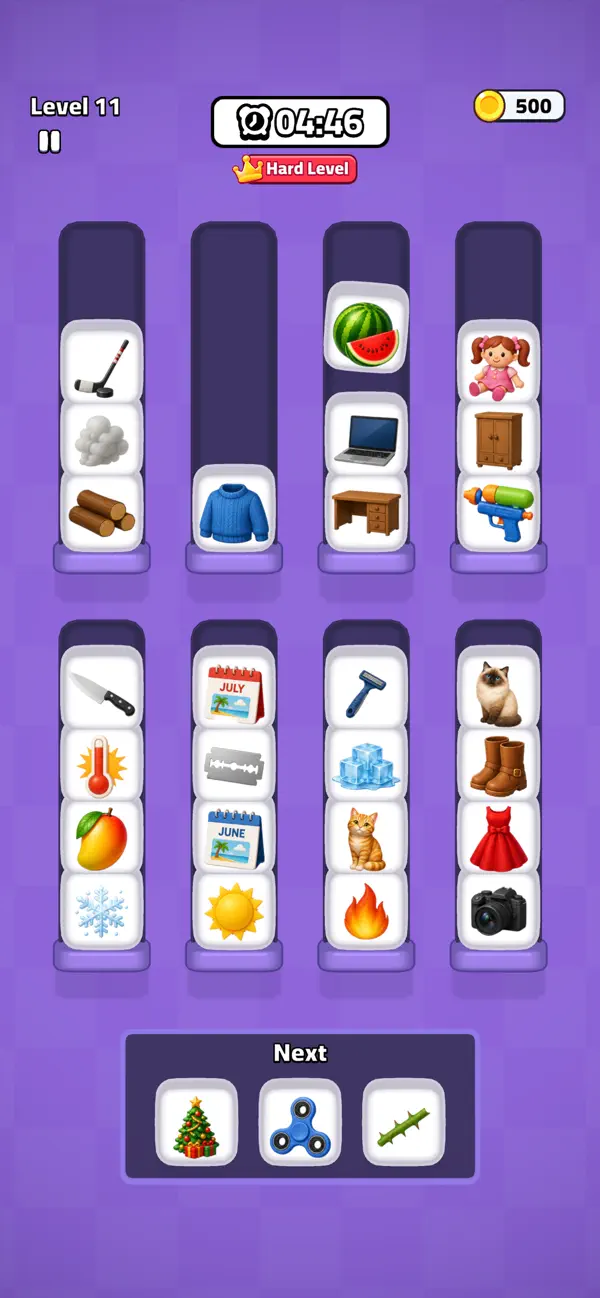 Merge Sort - Associations Game
